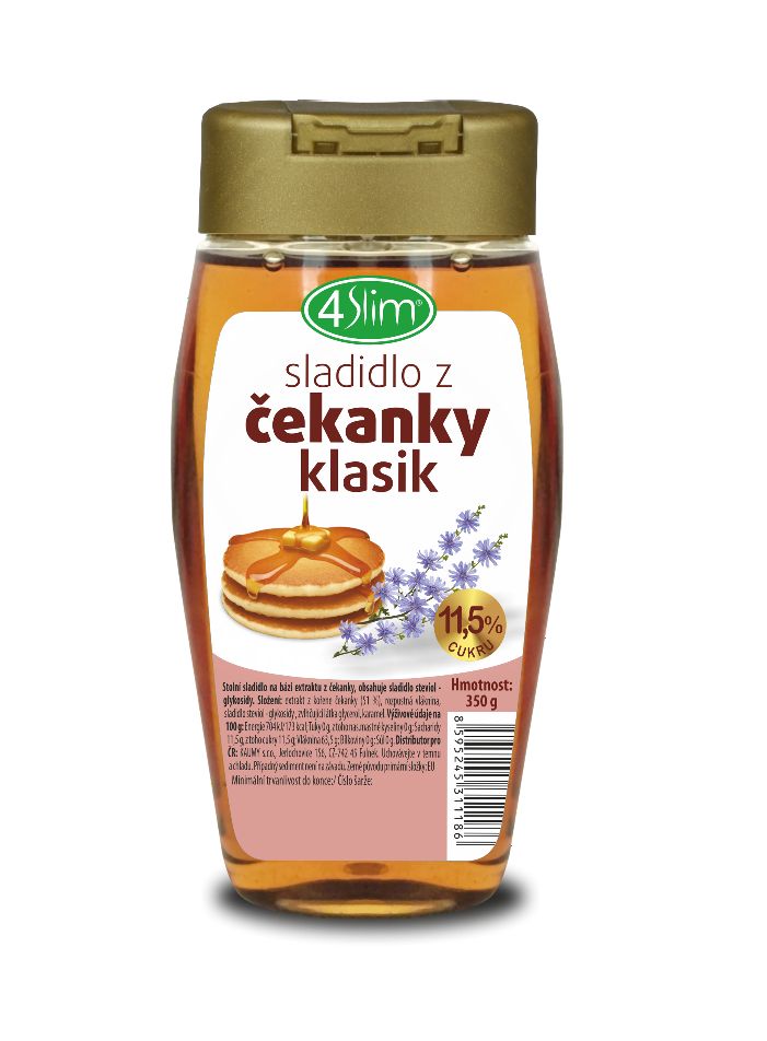 4Slim Sladidlo z čekanky Klasik 350 g 4Slim