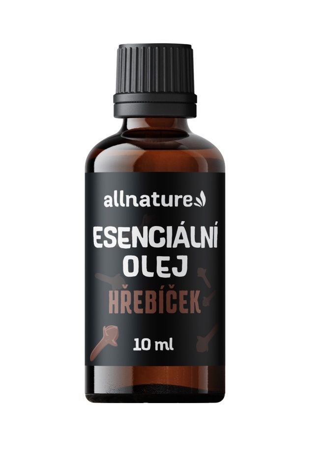 Allnature Esenciální olej Hřebíček 10 ml Allnature