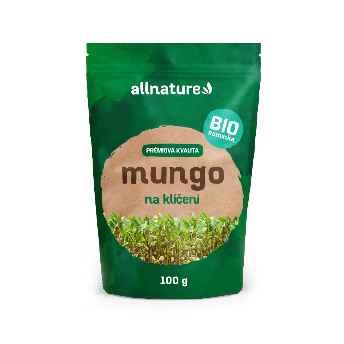 Allnature Semínka na klíčení mungo BIO 100 g Allnature