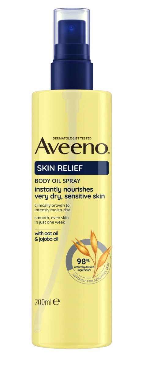 Aveeno Skin Relief Tělový olej ve spreji 200 ml Aveeno