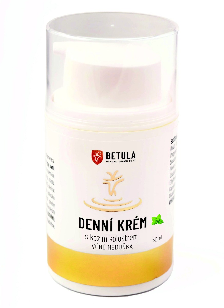 BETULA Regenerační krém s kozím kolostrem meduňka 50 ml BETULA