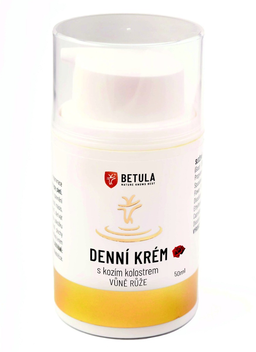 BETULA Regenerační krém s kozím kolostrem růže 50 ml BETULA