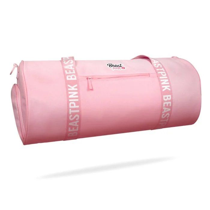BeastPink Barrel Baby Pink sportovní taška BeastPink