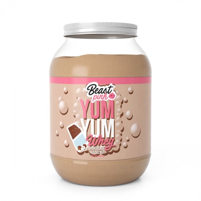 BeastPink Yum Yum Whey Protein chocolate hazelnut 1000 g BeastPink