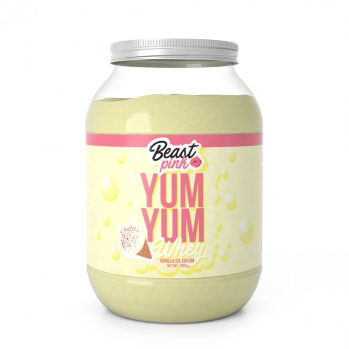 BeastPink Yum Yum Whey Protein vanilla ice cream 1000 g BeastPink