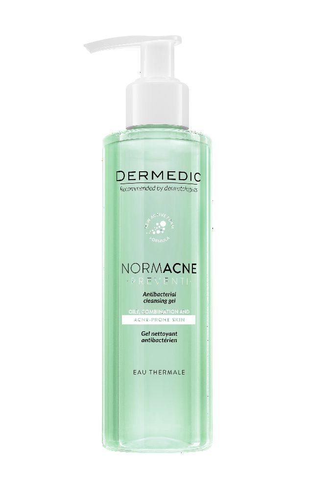 Dermedic Normacne Antibakteriální čisticí gel 200 ml Dermedic