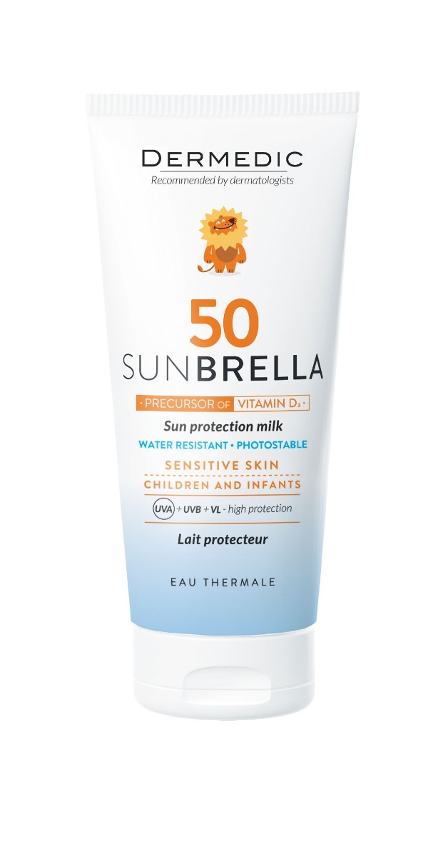 Dermedic Sunbrella Baby Ochranné opalovací mléko SPF50 100 g Dermedic