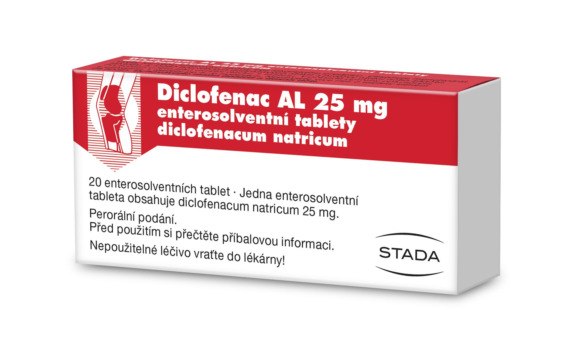 Diclofenac AL 25 mg 20 tablet Diclofenac