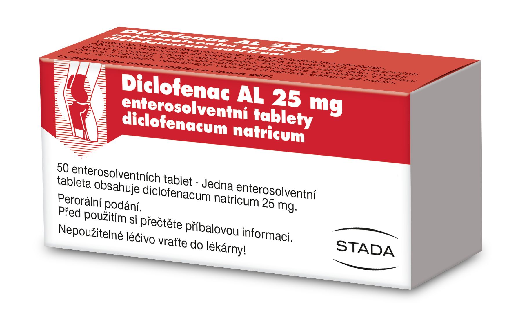 Diclofenac AL 25 mg 50 tablet Diclofenac