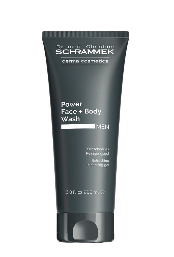 Dr. Schrammek Power Face + Body Wash Men mycí gel 200 ml Dr. Schrammek