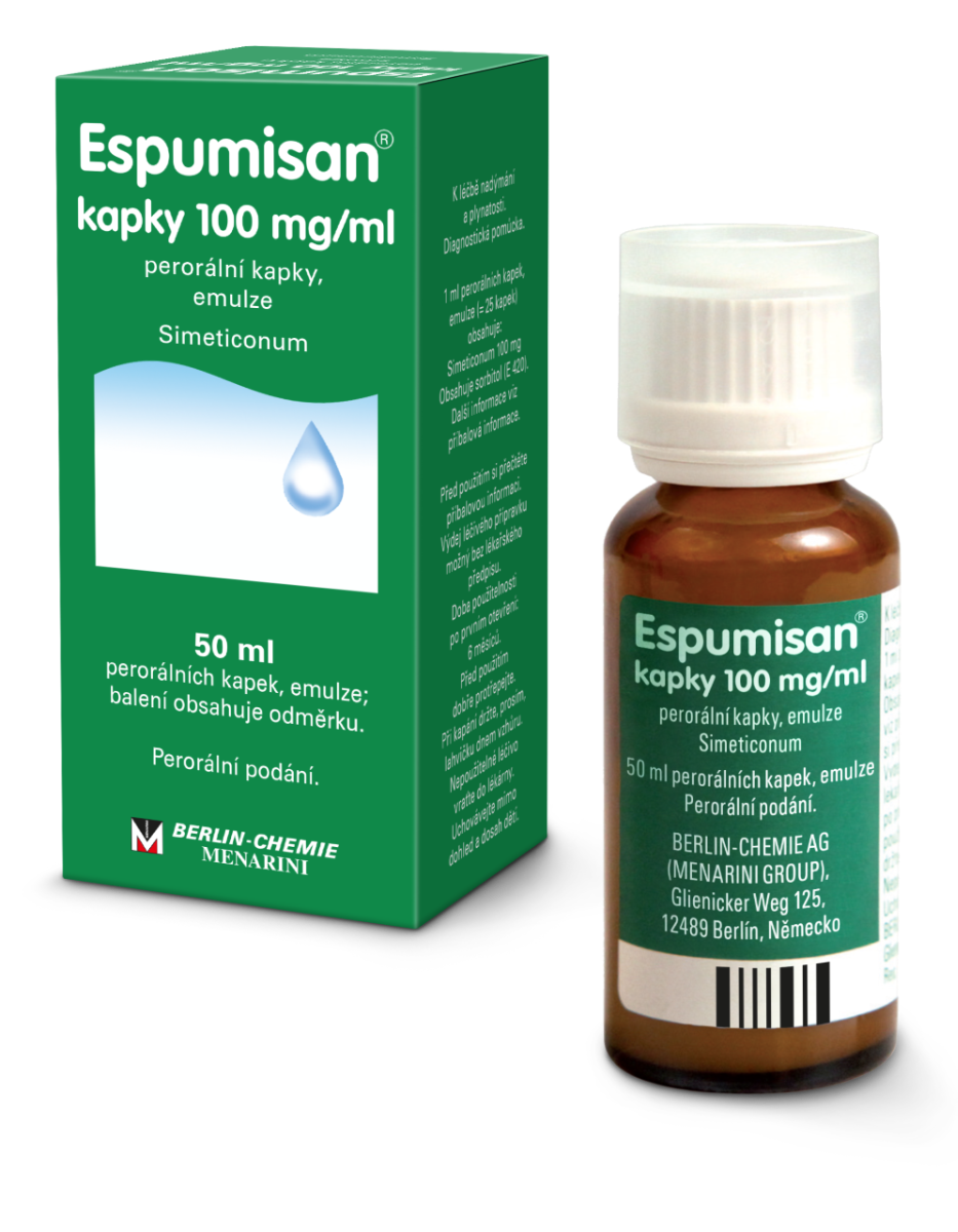 Espumisan 100 mg/ml kapky 50 ml Espumisan