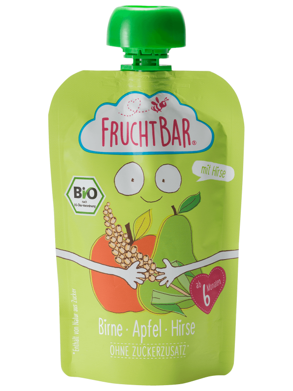 FruchtBar BIO Ovocná kapsička s jablkem
