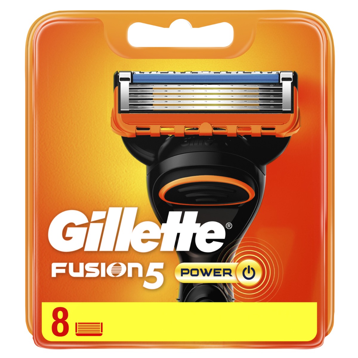 Gillette Fusion5 Power náhradní hlavice 8 ks Gillette