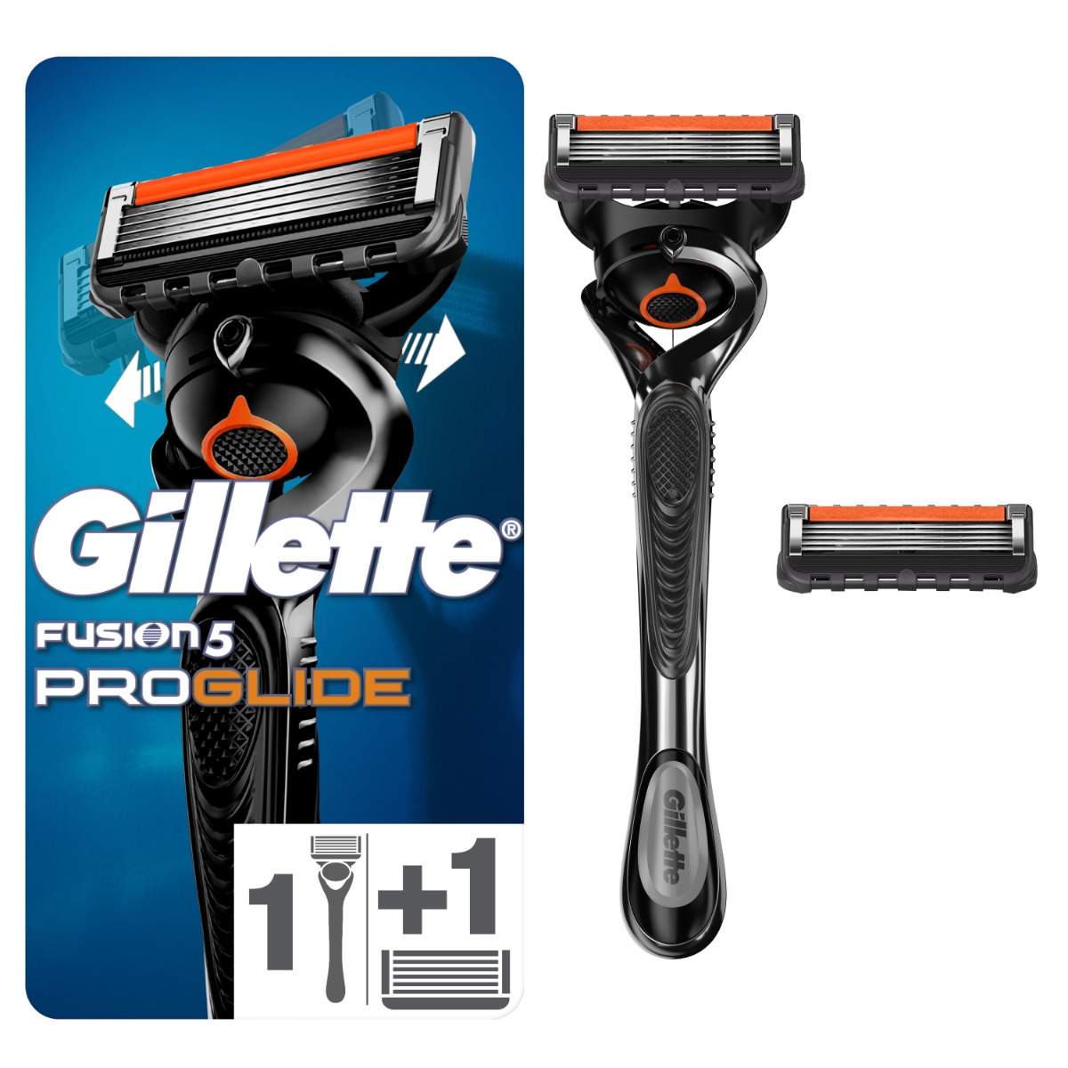 Gillette Fusion5 ProGlide Flexball pánský holicí strojek + 2 hlavice Gillette