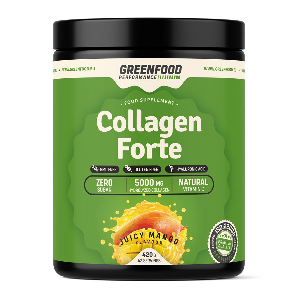 GreenFood Performance Collagen Forte Juicy mango 420 g GreenFood Performance