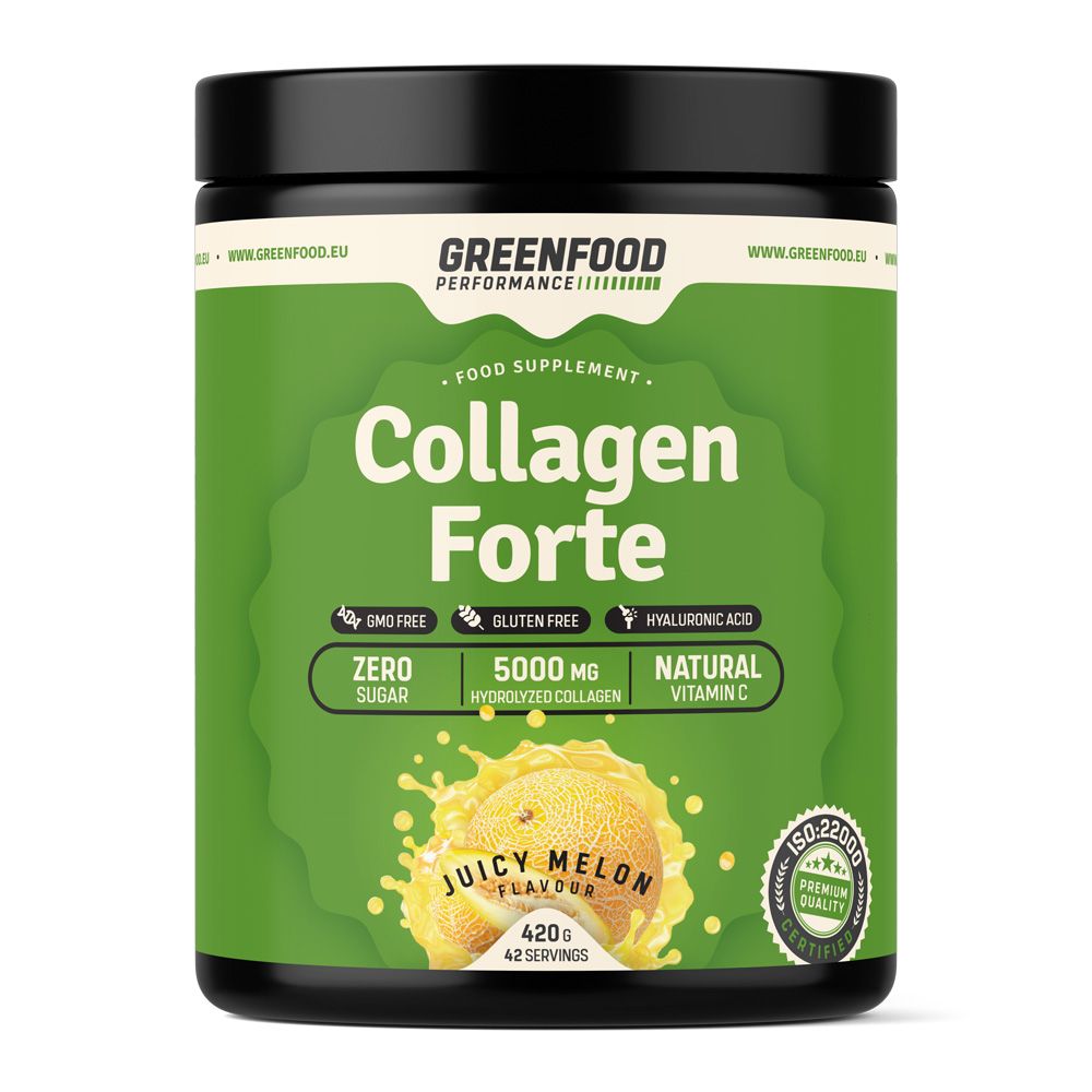 GreenFood Performance Collagen Forte Juicy meloun 420 g GreenFood Performance