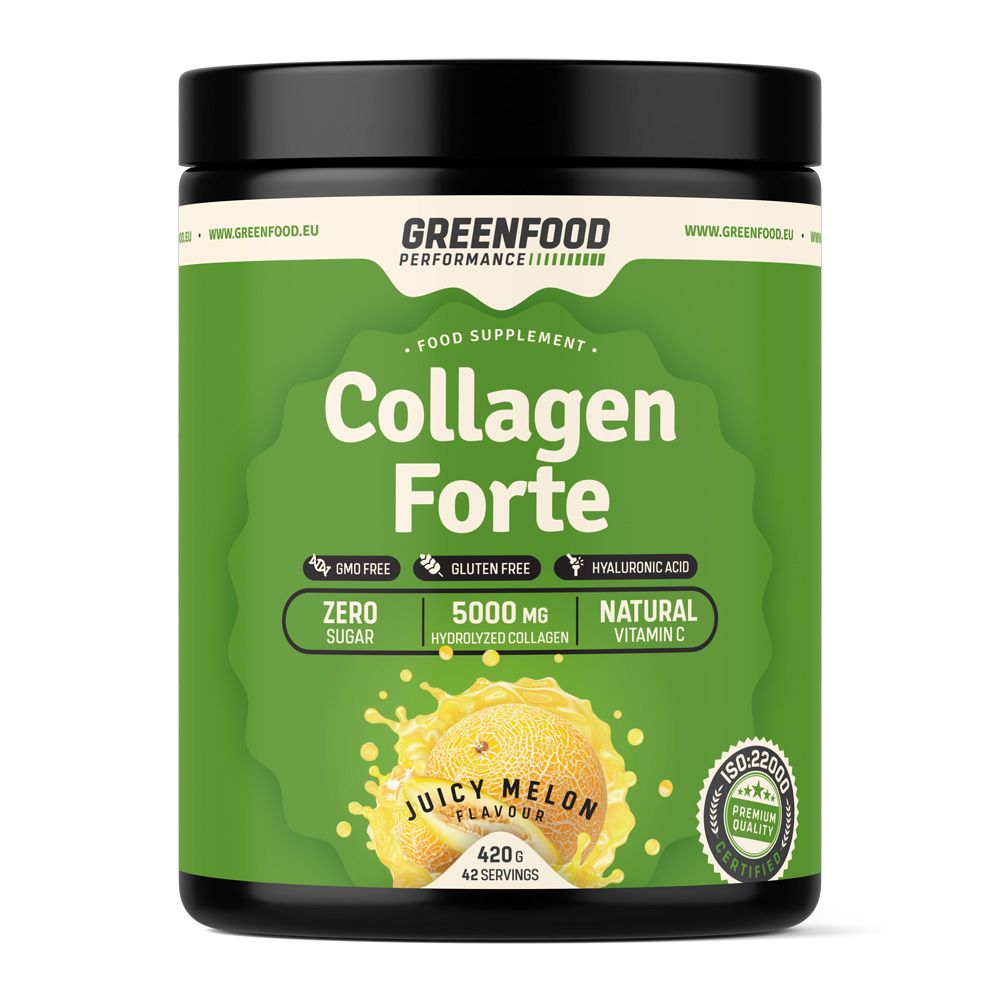 GreenFood Performance Collagen Forte Juicy meloun 420 g GreenFood Performance