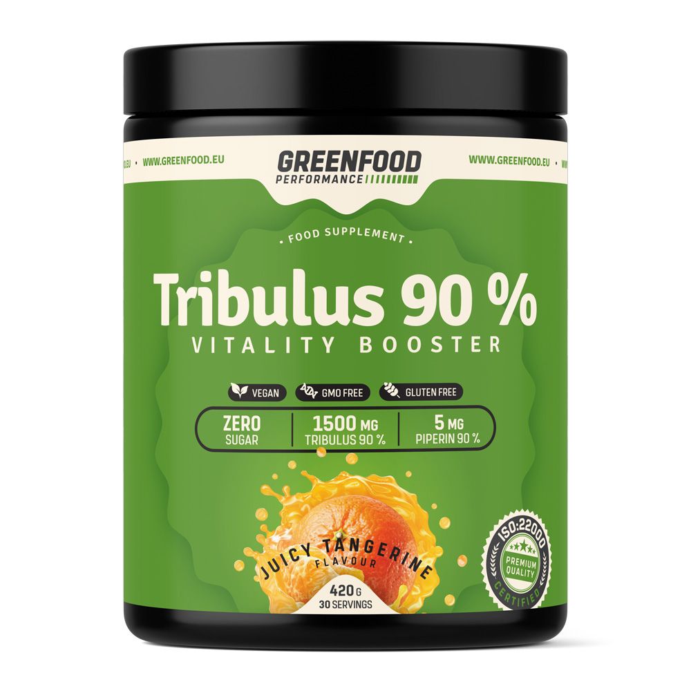 GreenFood Performance Tribulus Juicy mandarinka 420 g GreenFood Performance