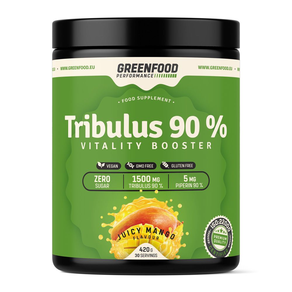 GreenFood Performance Tribulus Juicy mango 420 g GreenFood Performance