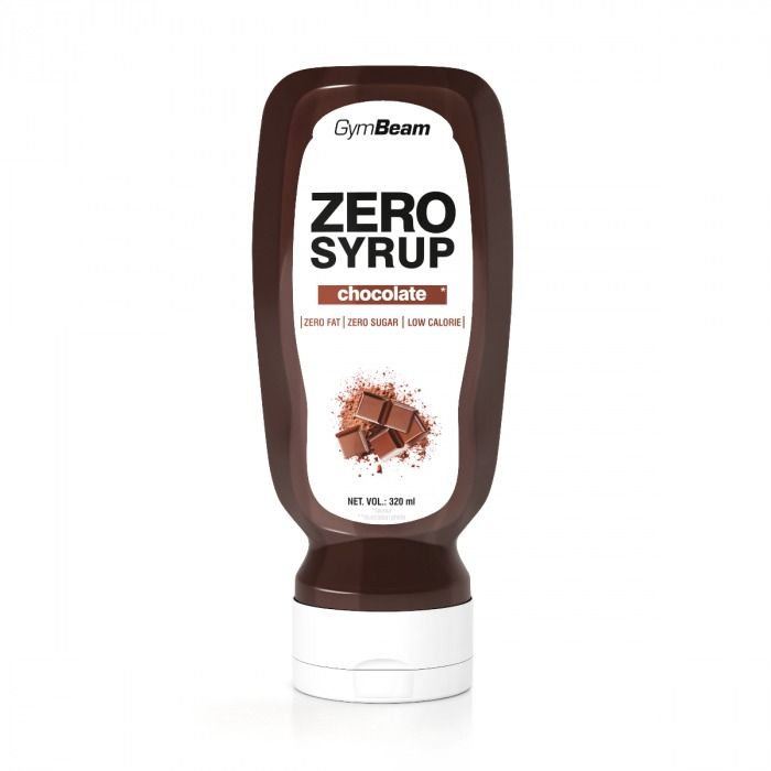 GymBeam Bezkalorický sirup chocolate 320 ml GymBeam