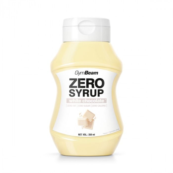 GymBeam Bezkalorický sirup white chocolate 350 ml GymBeam