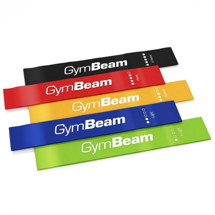 GymBeam Resistance set posilovacích gum 5 ks GymBeam