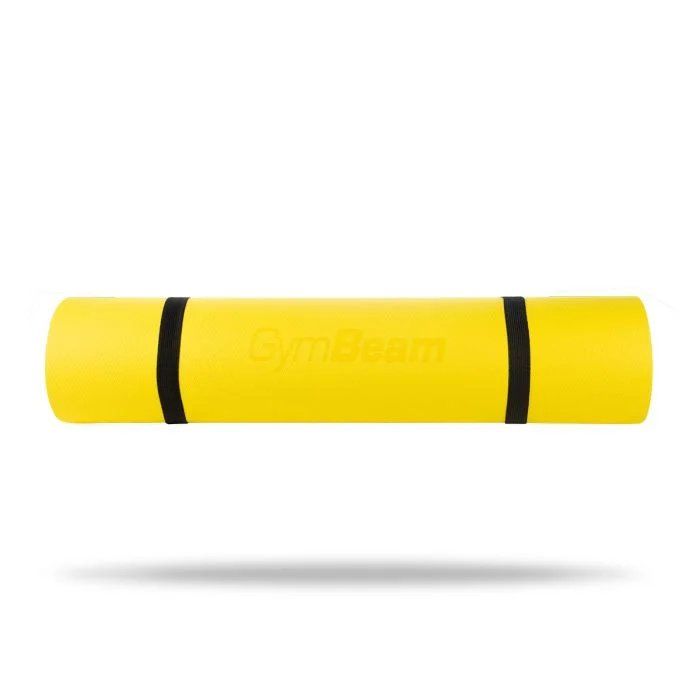 GymBeam Yoga Mat Dual Grey/Yellow podložka na cvičení GymBeam
