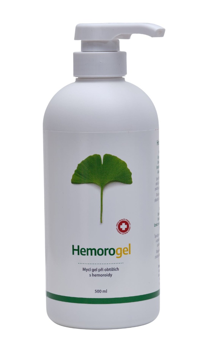 Hemorogel mycí gel 500 ml Hemorogel