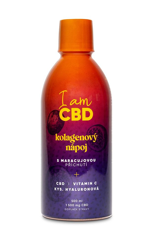 I am CBD Kolagenový nápoj s CBD