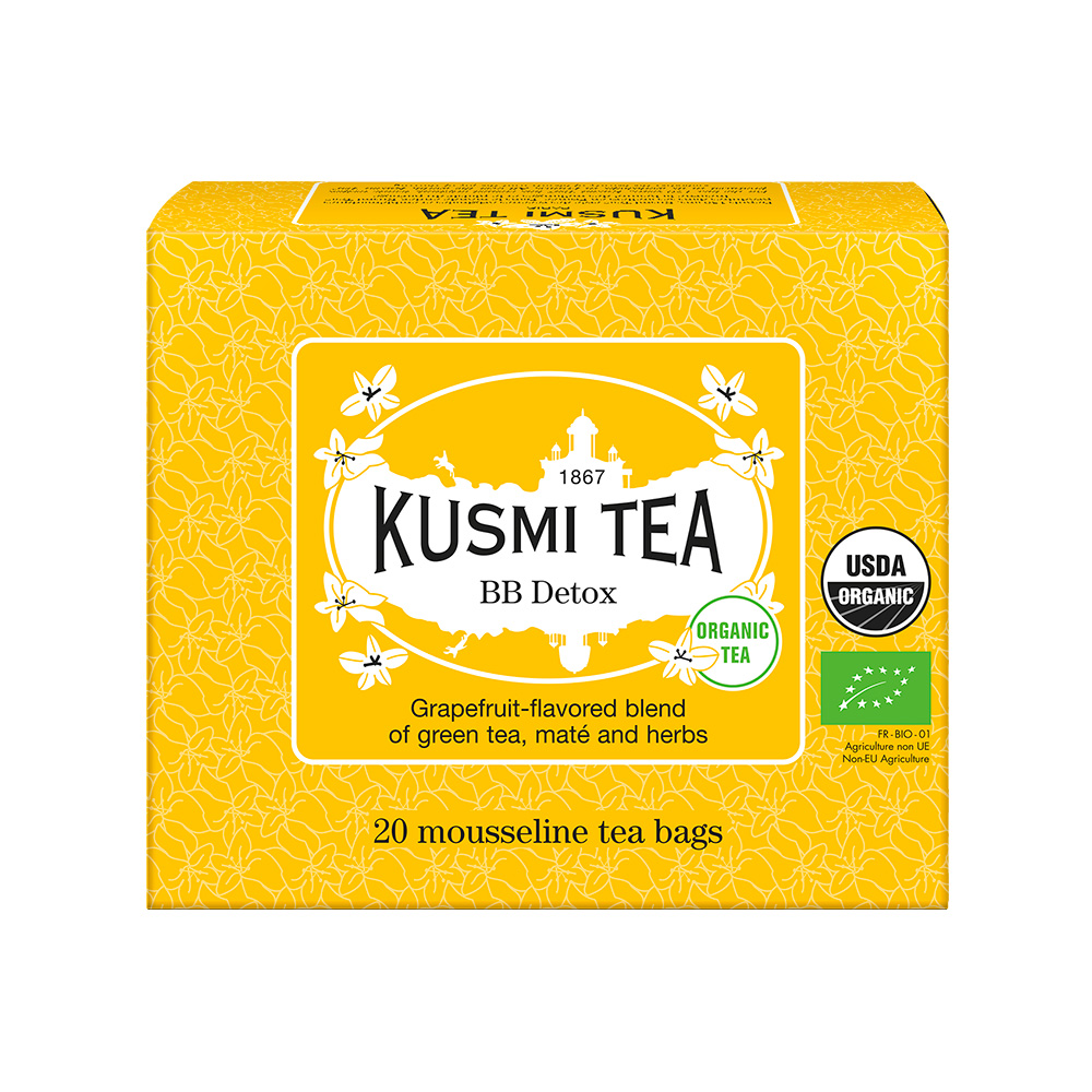 Kusmi Tea Organic BB Detox mušelínové sáčky 20x2 g Kusmi Tea