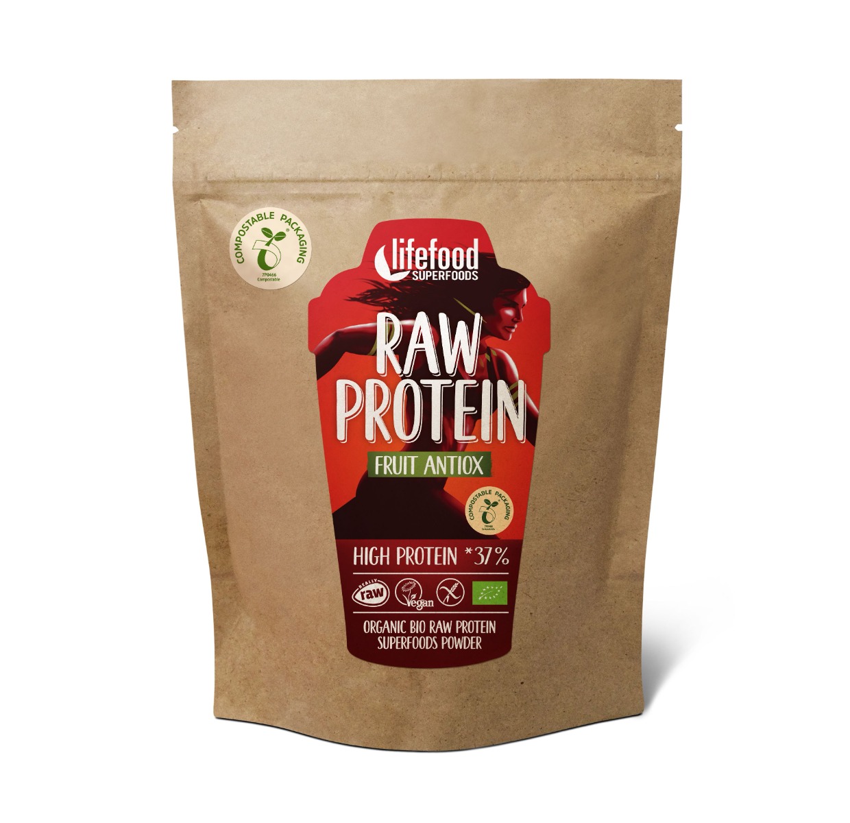 LifeFood Protein ovocný BIO RAW 450 g LifeFood