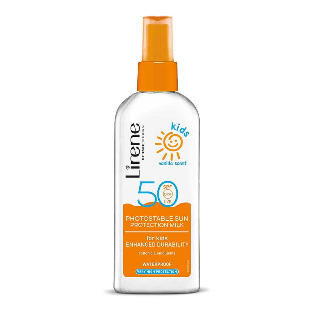 Lirene Dětské opalovací mléko ve spreji SPF50 150 ml Lirene