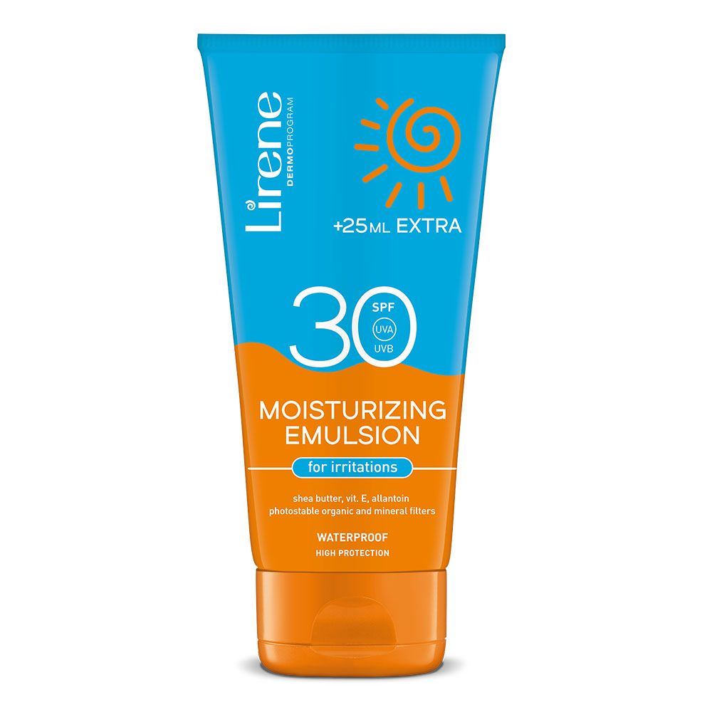 Lirene Hydratační opalovací emulze SPF30 150+25 ml Lirene