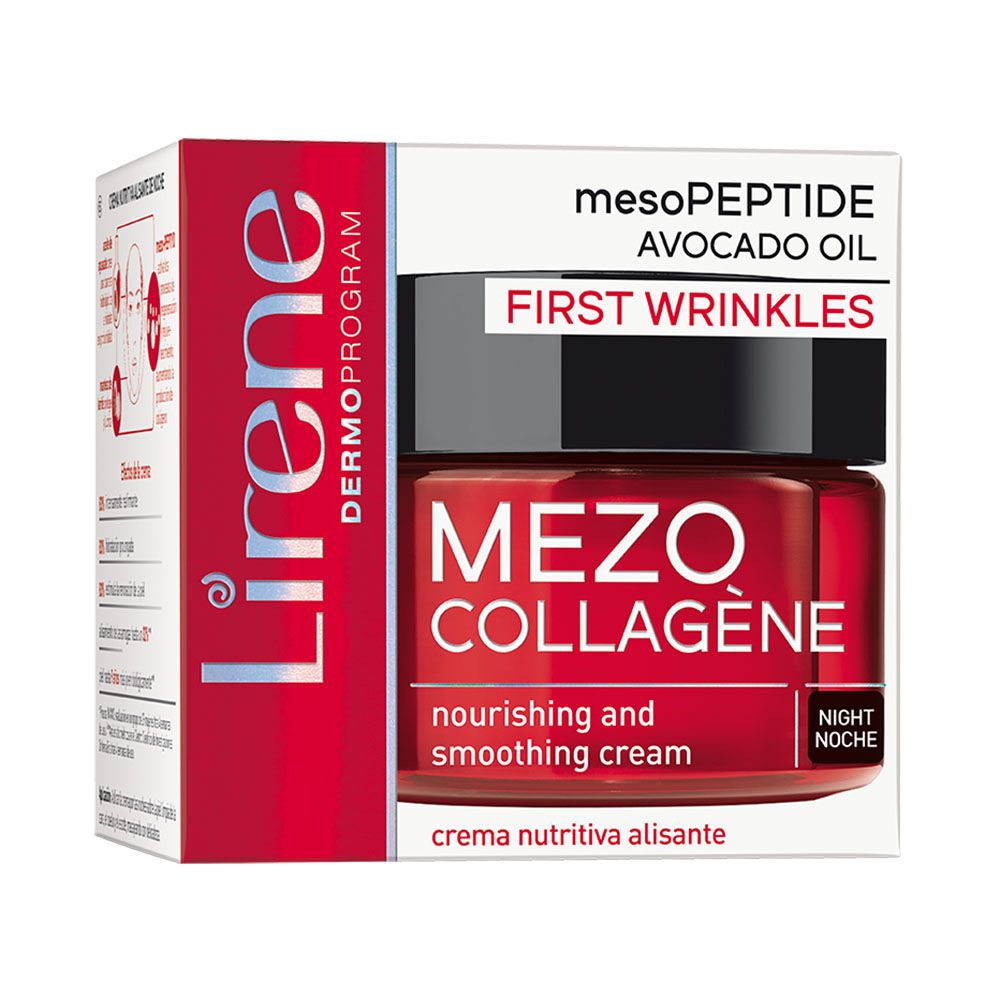 Lirene Mezo-Collagene Noční vyhlazující krém 50 ml Lirene