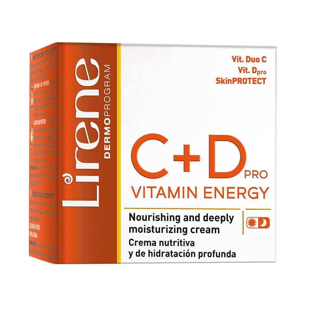 Lirene Vitamin Energy Hluboce hydratační a vyživující krém 50 ml Lirene