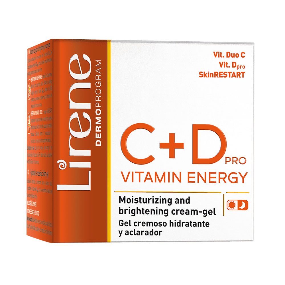 Lirene Vitamin Energy Rozjasňující gelový krém 50 ml Lirene