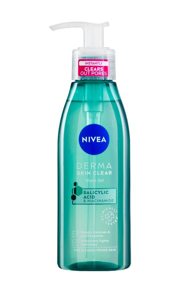 Nivea Derma Skin Clear čisticí gel 150 ml Nivea