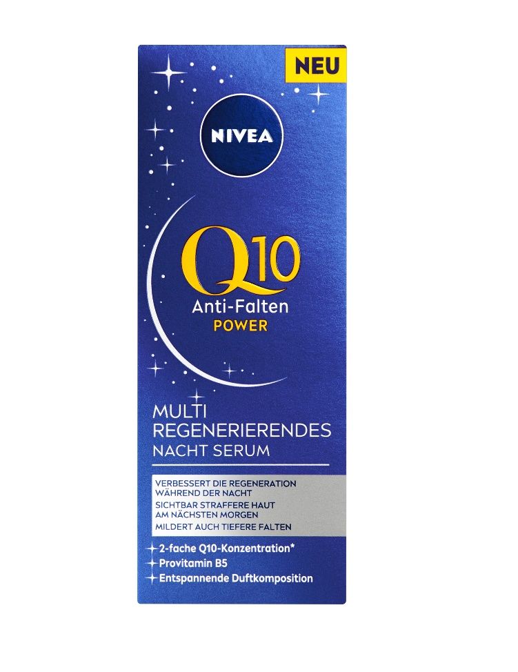 Nivea Q10 Power Noční sérum proti vráskám 30 ml Nivea