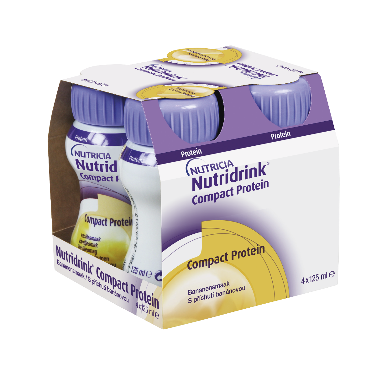 Nutridrink Compact Protein banán 4x125 ml Nutridrink