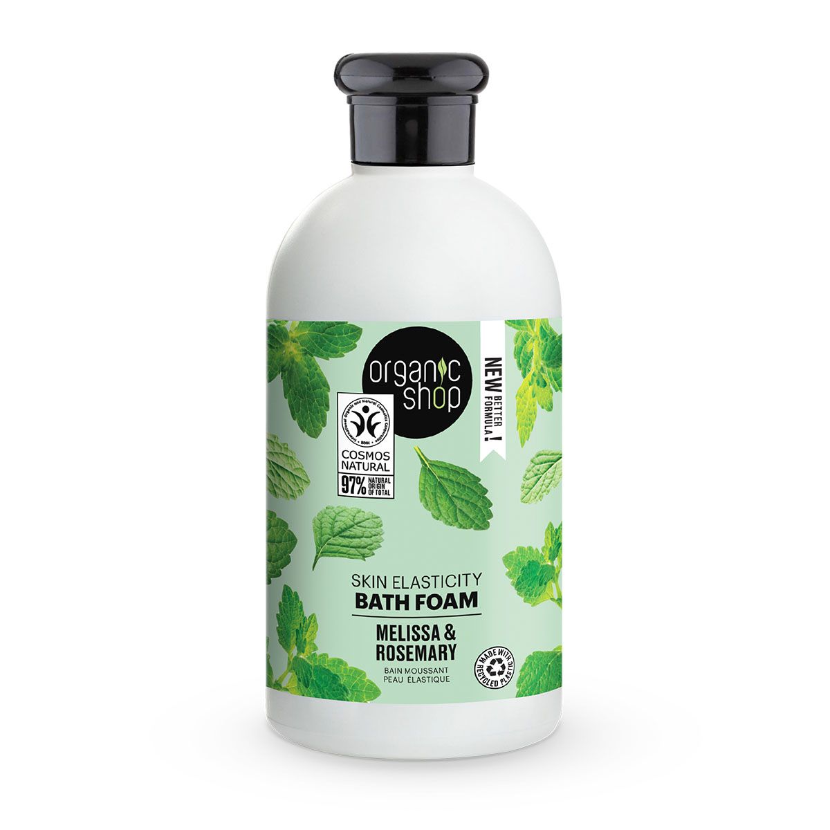 Organic Shop Koupelová pěna Melissa a rozmarýn 500 ml Organic Shop