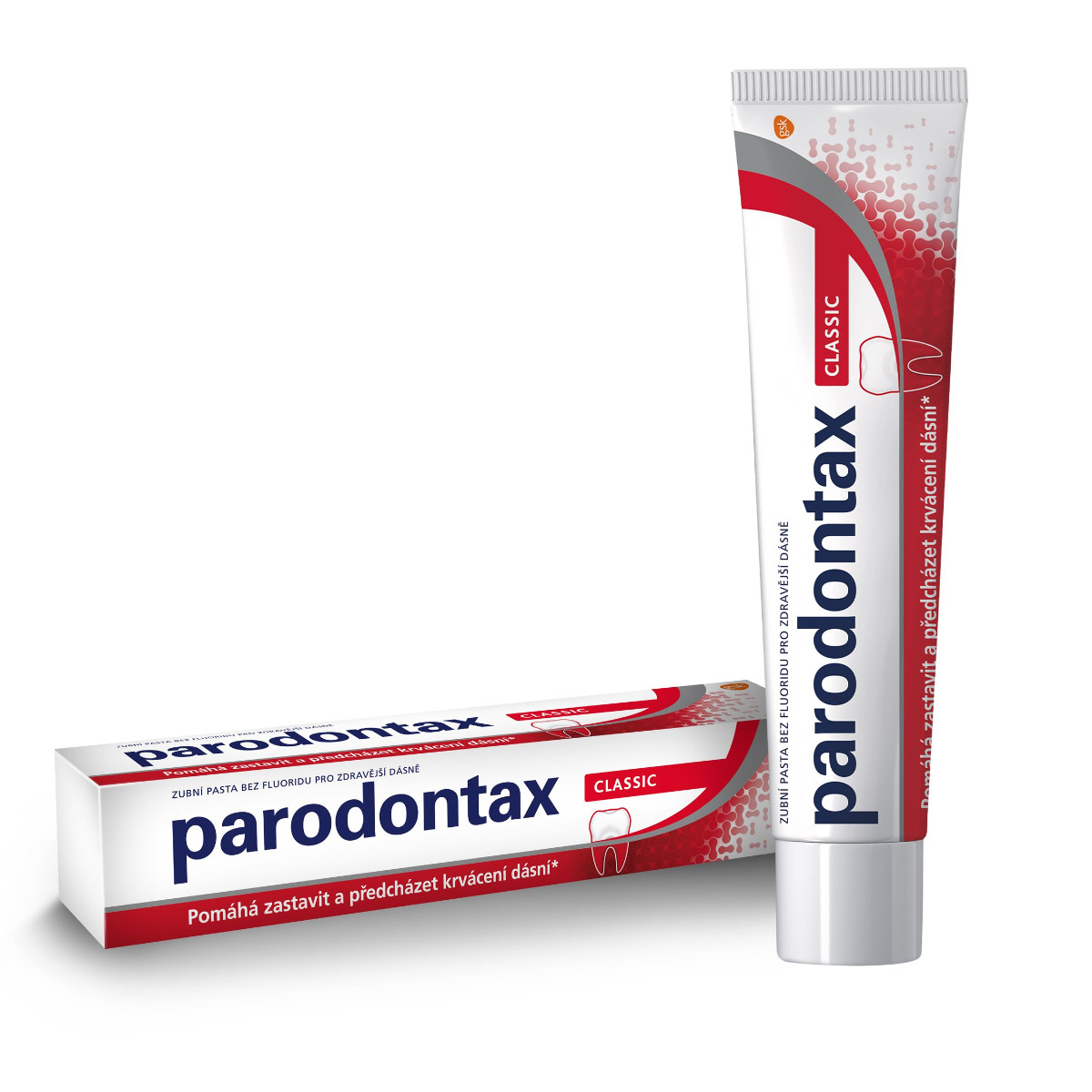Parodontax Classic bez fluoridu zubní pasta 75 ml Parodontax