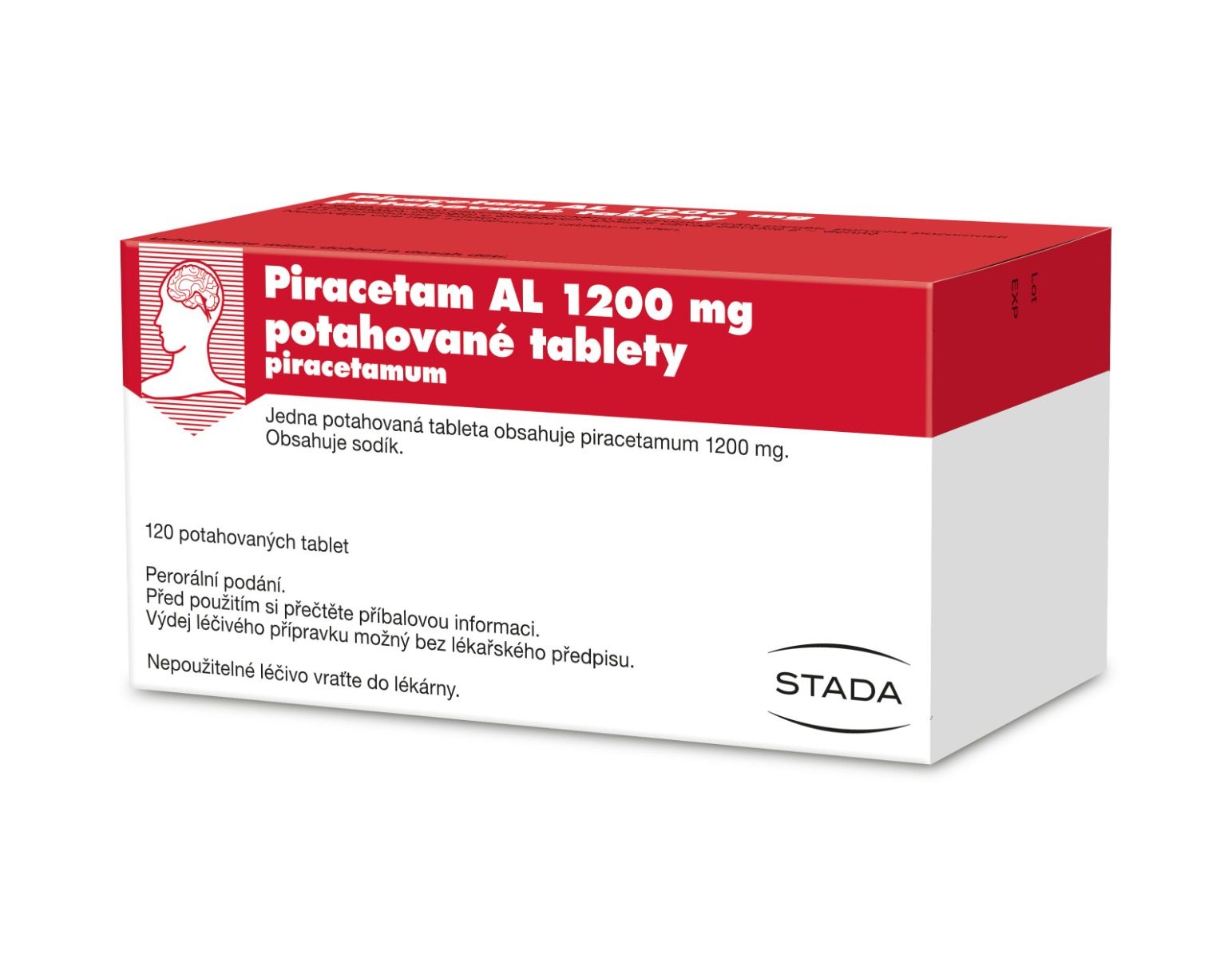 Piracetam AL 1200 mg 120 potahovaných tablet Piracetam