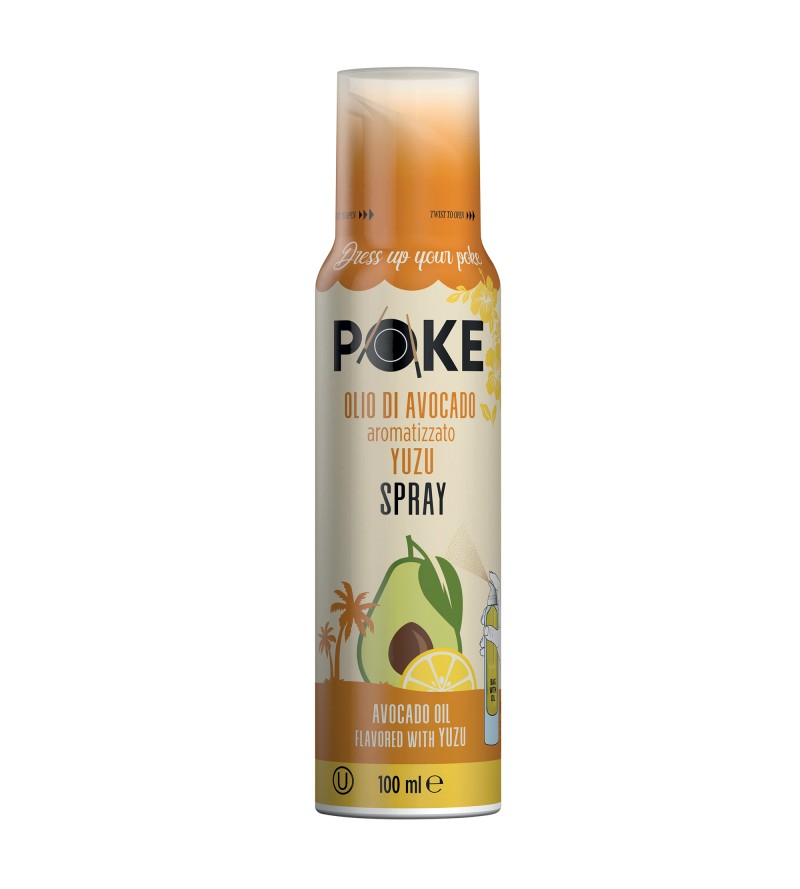 SPRAYLEGGERO POKE Avokádový olej s příchutí Yuzu sprej 100 ml SPRAYLEGGERO