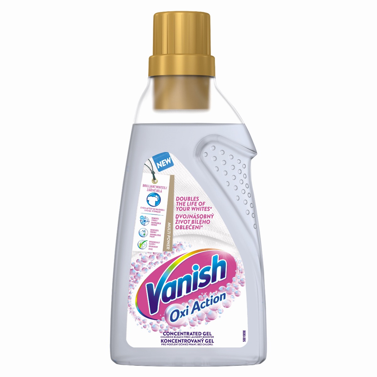 Vanish Oxi Action Gel pro bělení a odstranění skvrn 750 ml Vanish
