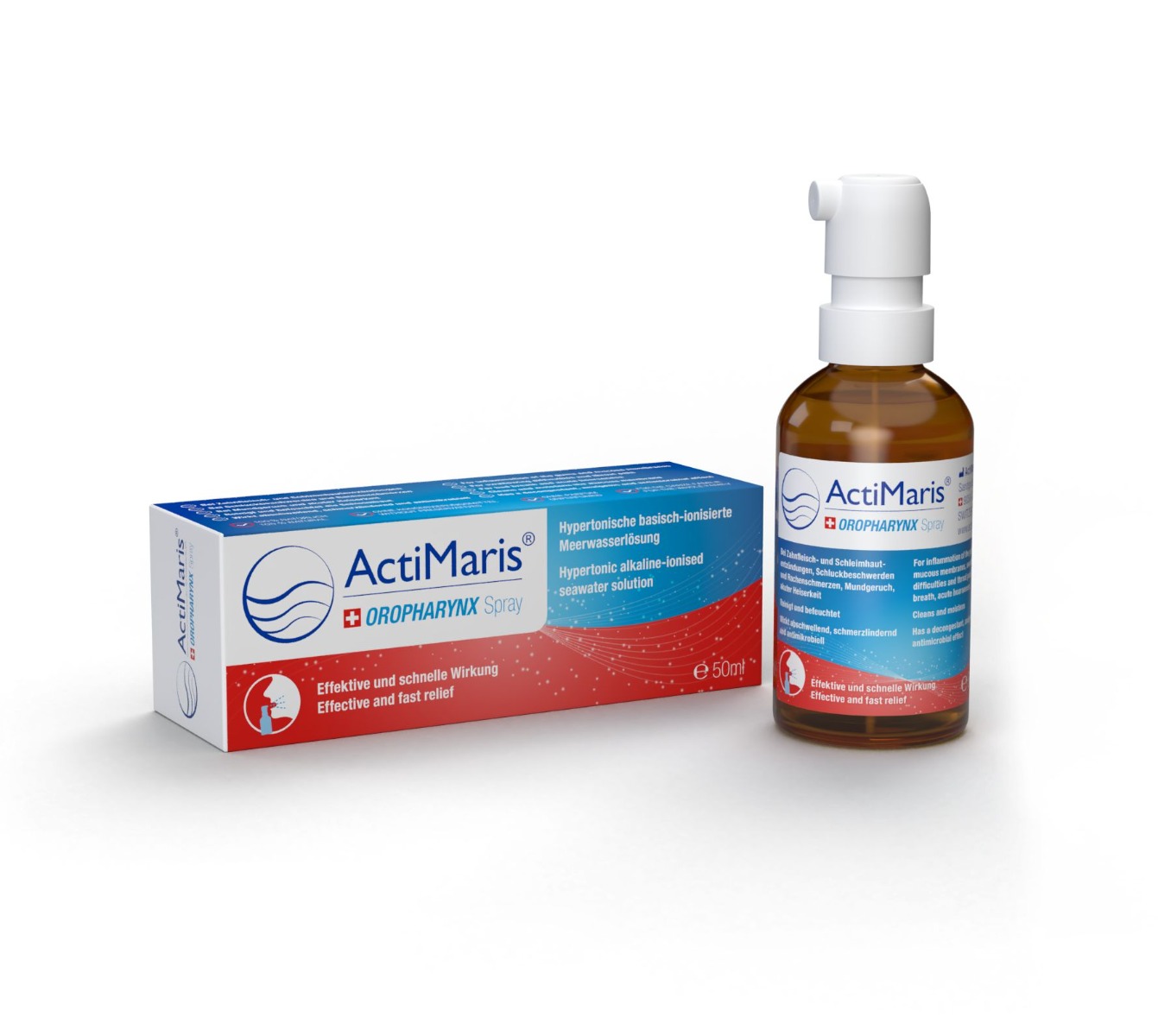 ActiMaris OROPHARYNX Sprej na záněty infekce 50 ml ActiMaris