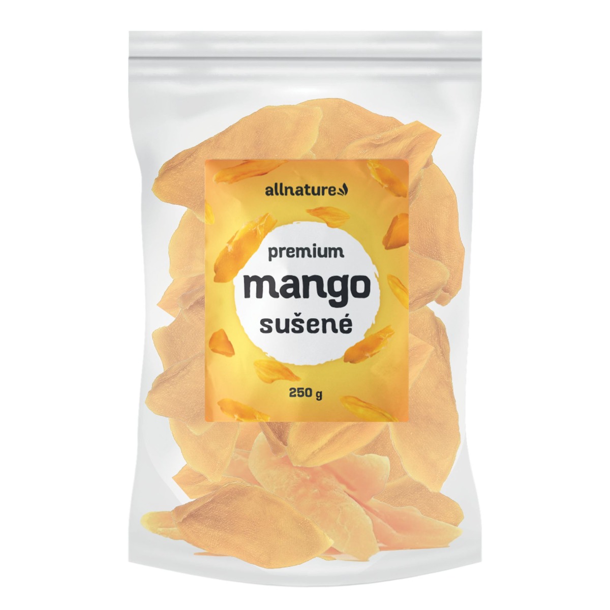Allnature Mango sušené plátky Premium 250 g Allnature
