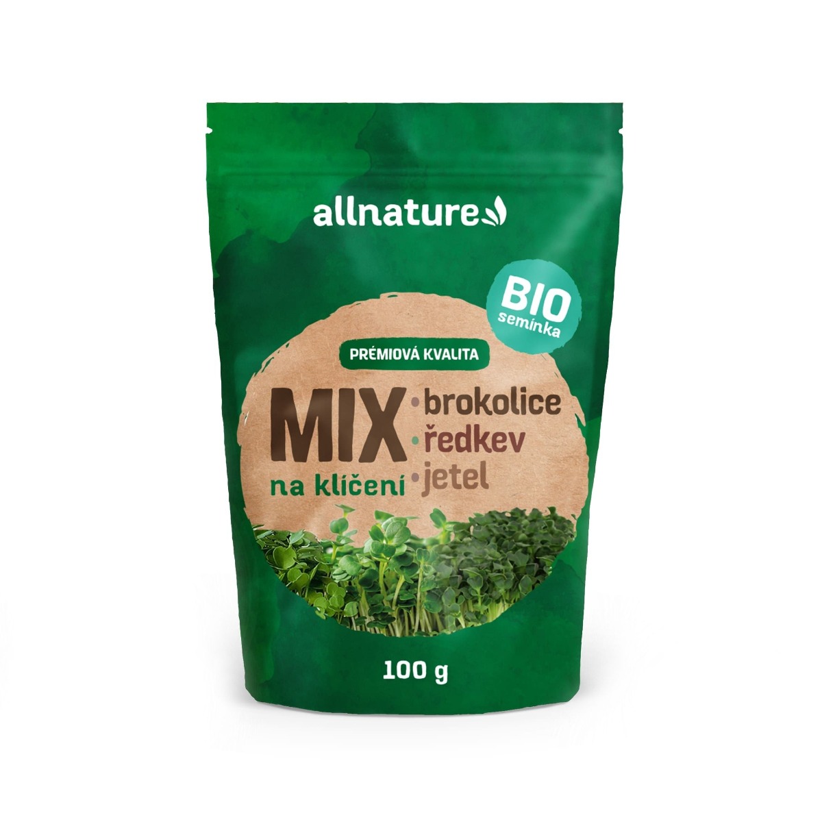 Allnature Semínka na klíčení mix BIO 100 g Allnature