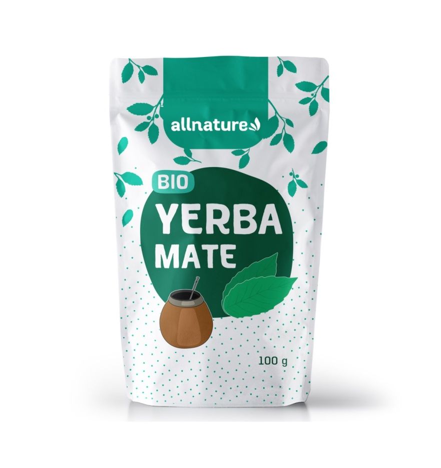 Allnature Yerba Mate BIO sypaný čaj 100 g Allnature
