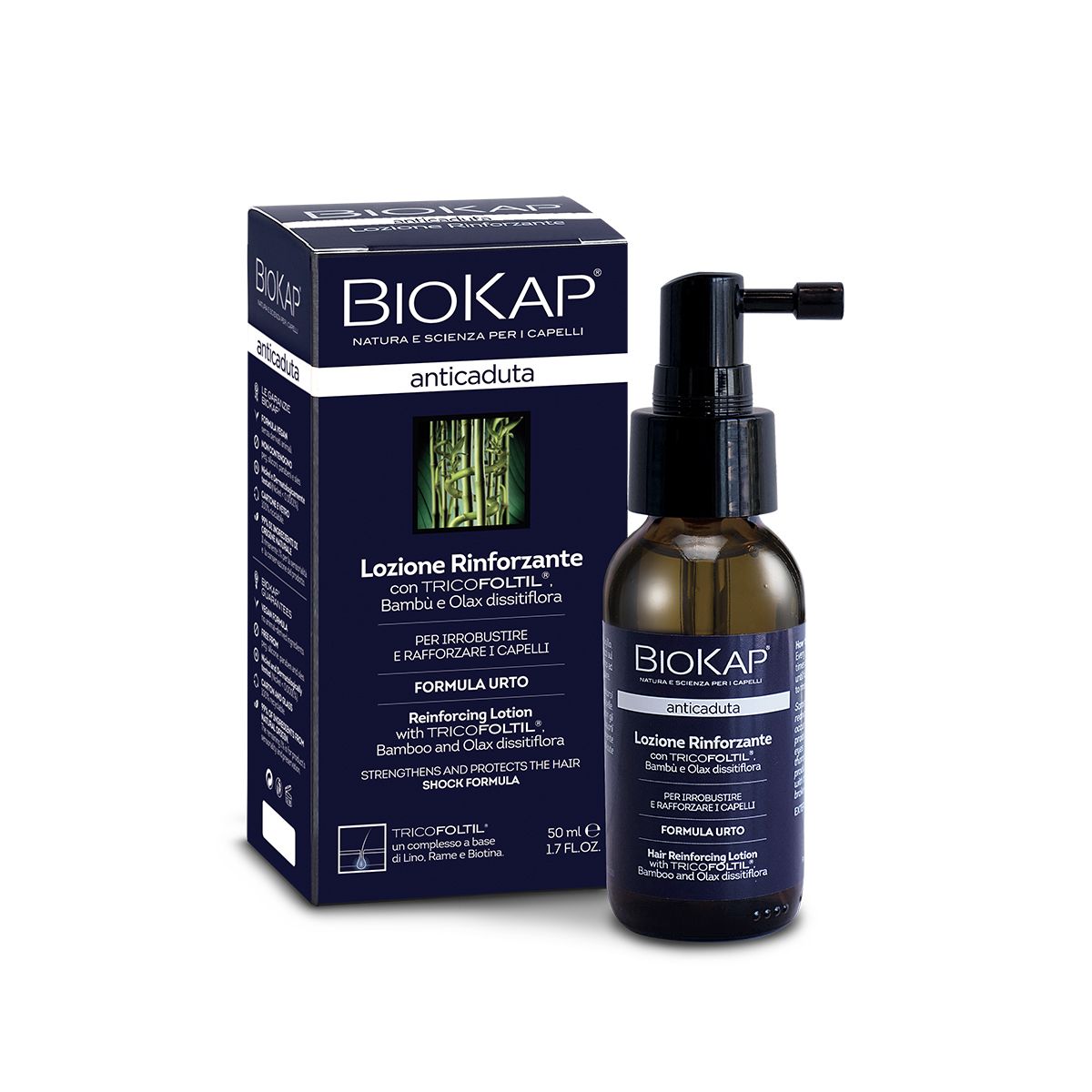 BIOKAP Anticaduta Lotion proti padání vlasů Forte 50 ml BIOKAP