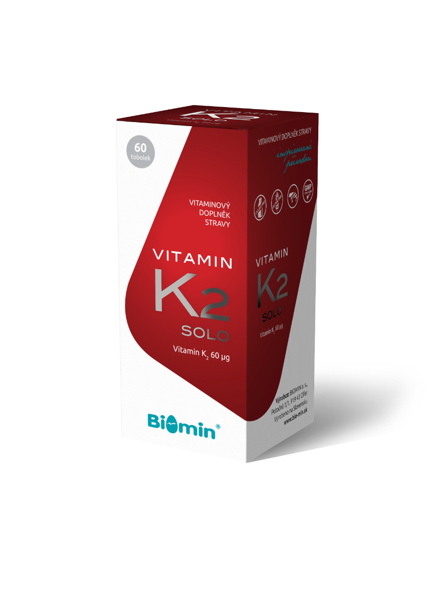 Biomin Vitamin K2 SOLO 60 tobolek Biomin